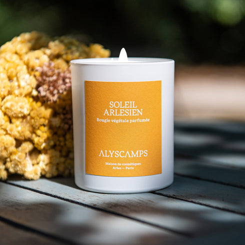 Natural Candle "SOLEIL ARLESIEN"